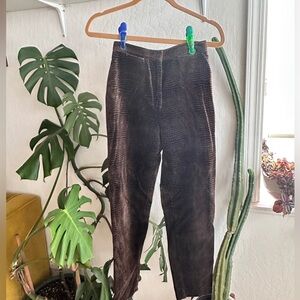 Vintage velvet 90’s pants